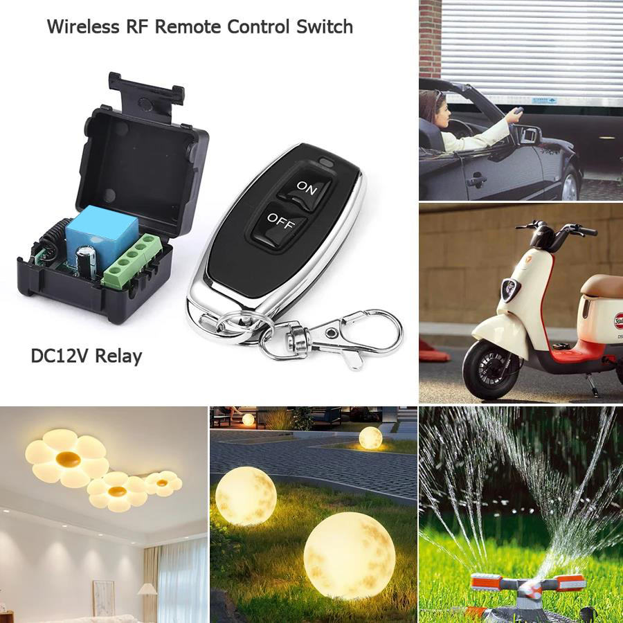 DC 12V 433Mhz RF Wireless Remo - огляд і ціна 433Mhz Receiver Module