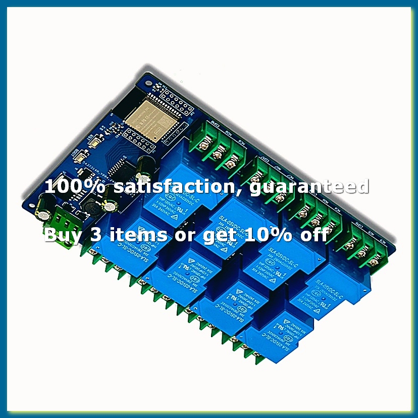 ●8 Channel Relay Module 30A DC - огляд і ціна Relay 8 Channel Board