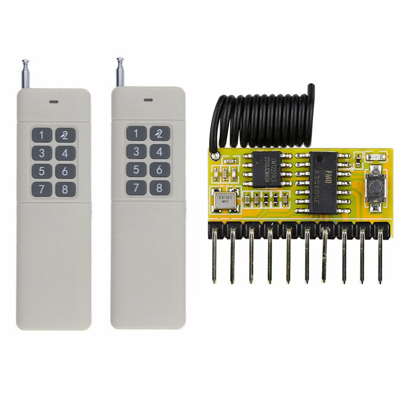 433MHz DC3V~5V 8CH Multi-Funct - огляд і ціна 433Mhz Receiver Module