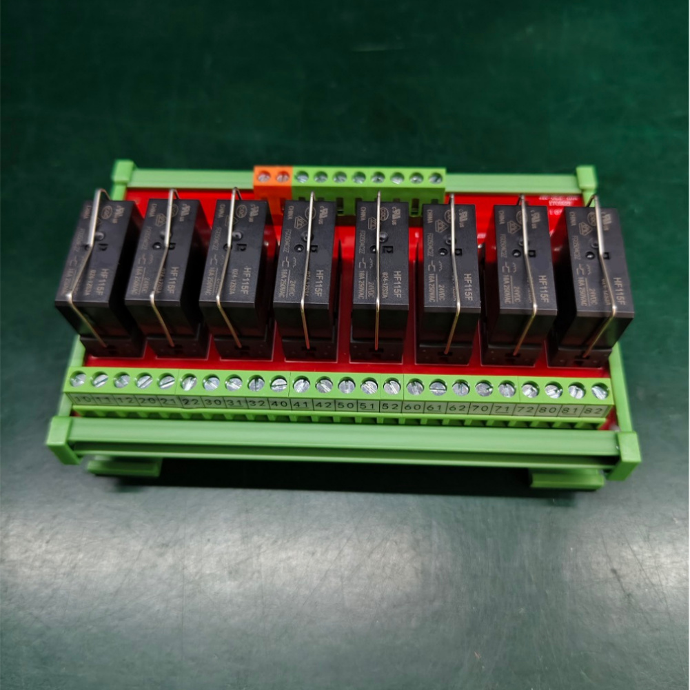 16A 8 Channel Relay 24VDC For  - огляд і ціна Relay 8 Channel Board
